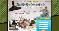 Desktop Screenshot of carpetcleaningfl.us